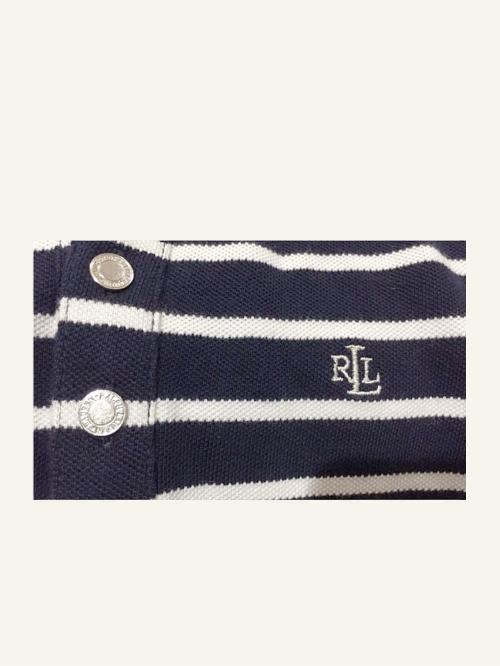 ✨ Lauren Ralph Lauren NWT | Petite XS | Striped Polo Shirt - Picture 6 of 9